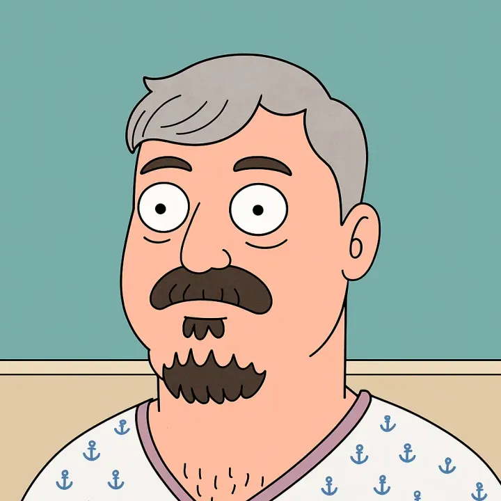 Cartoon version of Brandon